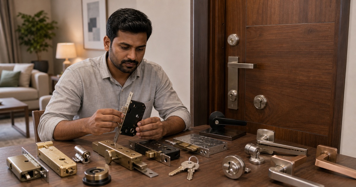 Door locks and hardware for Indian homes