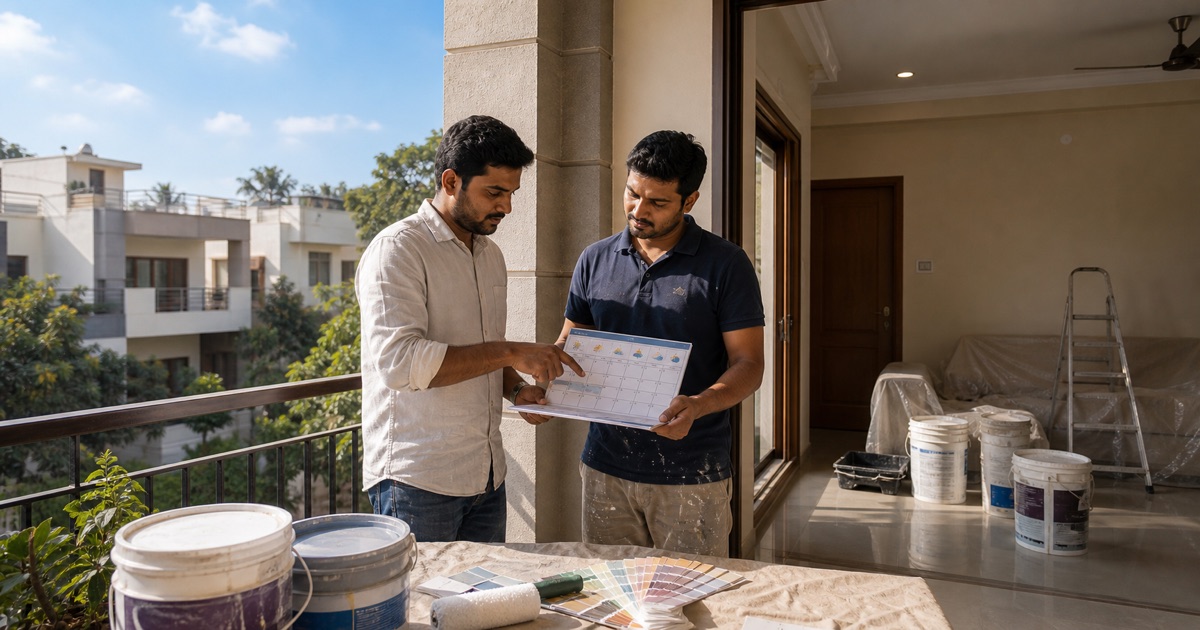 Best Time to Paint Your House in Bangalore — Season Guide