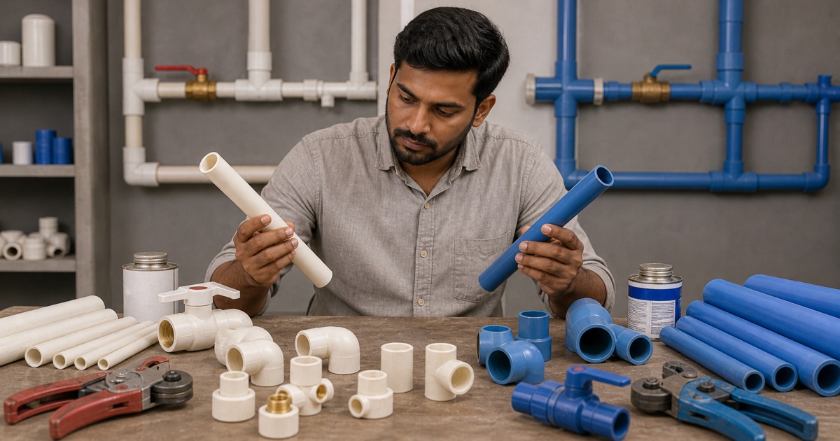 CPVC vs PVC Pipes: Which is Right for Your Home?