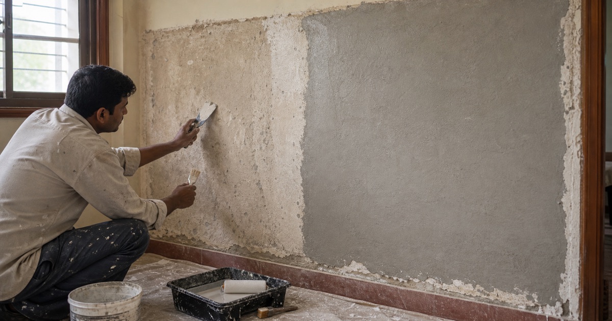Lime vs cement plaster painting guide for Bangalore