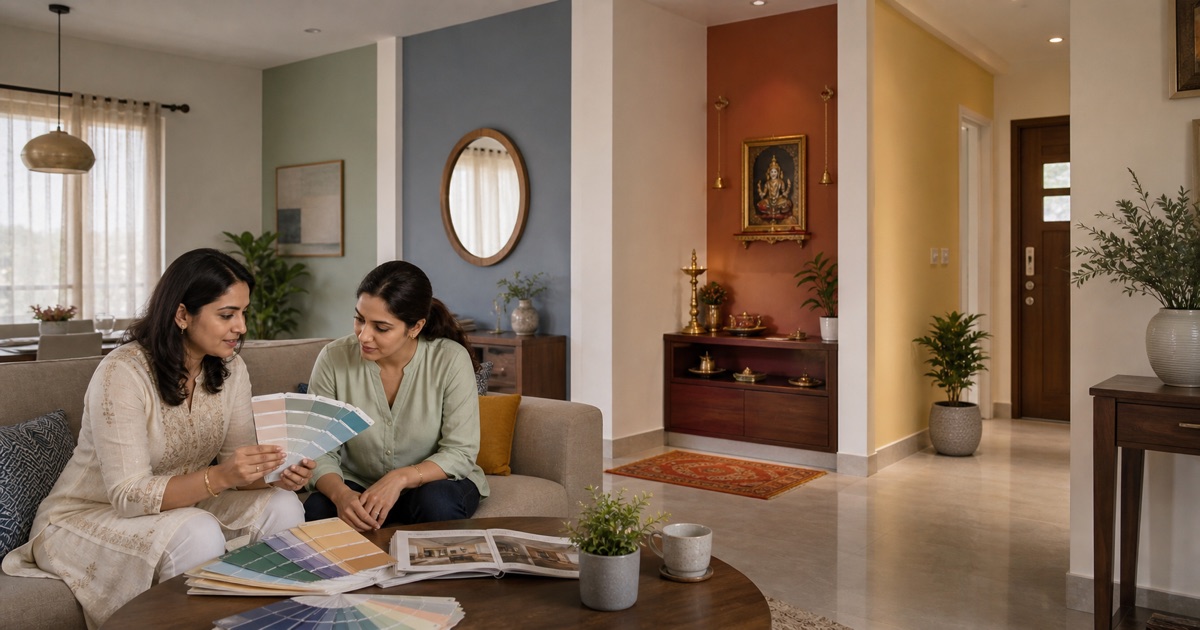 Vastu Paint Colours for Home — Room-by-Room Guide 2026