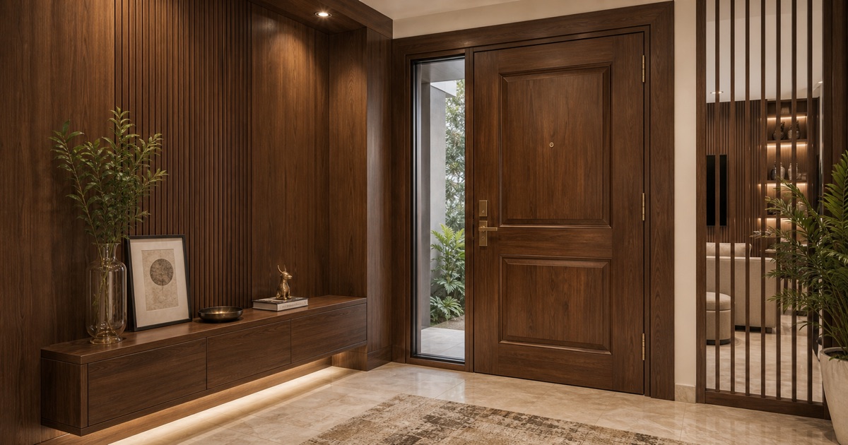 Custom Entry Foyer - Interior Design by VarNa Homes